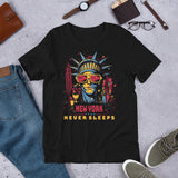 NEW YORK NEVER SLEEPS UNISEX T-SHIRT