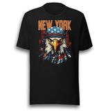 NEW YORK PATRIOTIC EAGLE UNISEX T-SHIRT