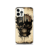 NEW YORK PATRIOT SKULL IPHONE CASE