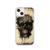 NEW YORK PATRIOT SKULL IPHONE CASE