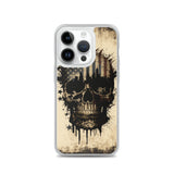 NEW YORK PATRIOT SKULL IPHONE CASE