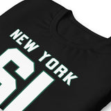 NEW YORK SI BLACK UNISEX T-SHIRT