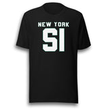 NEW YORK SI BLACK UNISEX T-SHIRT