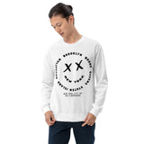 NEW YORK SMILE WHITE UNISEX SWEATSHIRT