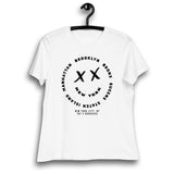 NEW YORK SMILE WHITE WOMEN'S T-SHIRT