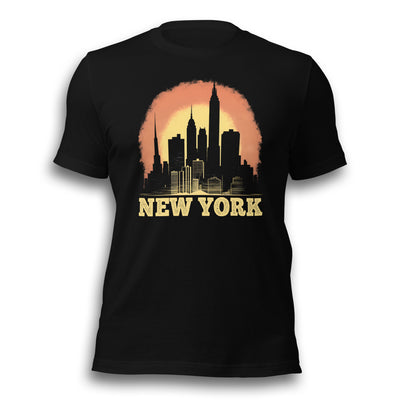 NEW YORK SUNSET UNISEX T-SHIRT