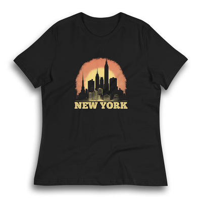 NEW YORK SUNSET WOMEN'S T-SHIRT