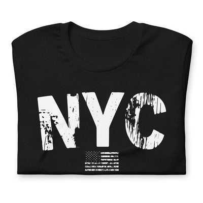 NYC BLACK UNISEX T-SHIRT