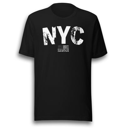 NYC BLACK UNISEX T-SHIRT