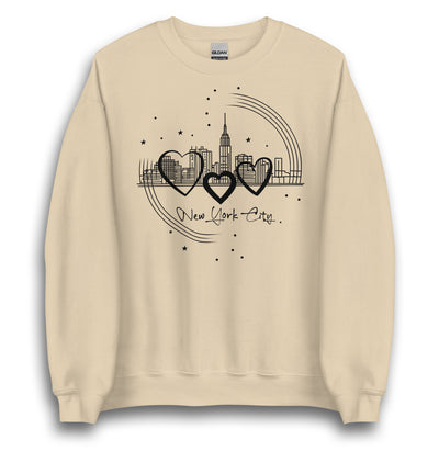 NYC LOVE UNISEX SWEATSHIRT