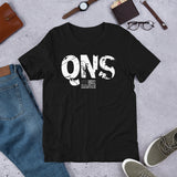 QNS BLACK UNISEX T-SHIRT