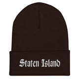 STATEN ISLAND OLD ENGLISH CUFFED BEANIE