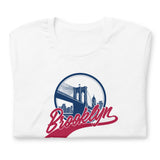 VINTAGE BROOKLYN BRIDGE WHITE UNISEX T-SHIRT