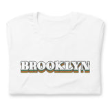 VINTAGE BROOKLYN WHITE UNISEX T-SHIRT