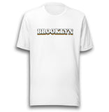 VINTAGE BROOKLYN WHITE UNISEX T-SHIRT