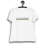 VINTAGE BROOKLYN WHITE WOMEN'S T-SHIRT