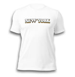 VINTAGE NEW YORK WHITE UNISEX T-SHIRT