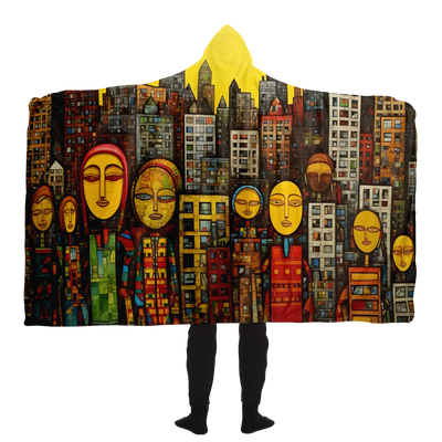 NEW YORKERS HOODED BLANKET