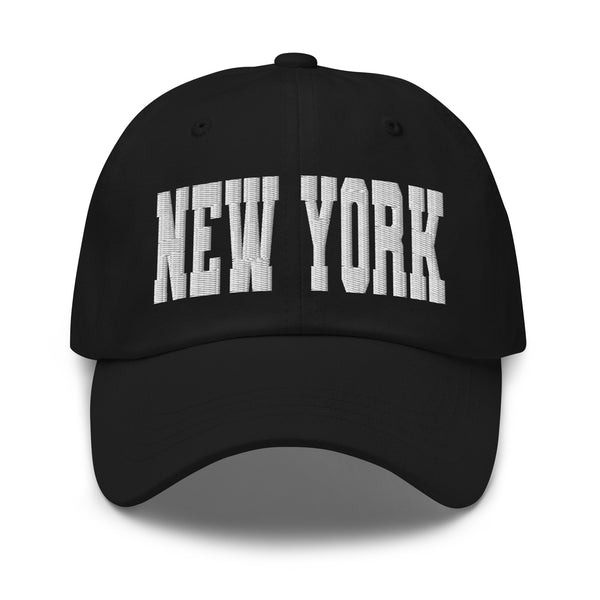 NEW YORK BLACK DAD HAT