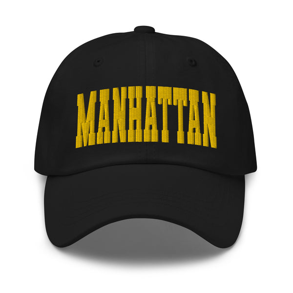 MANHATTAN BLACK DAD HAT