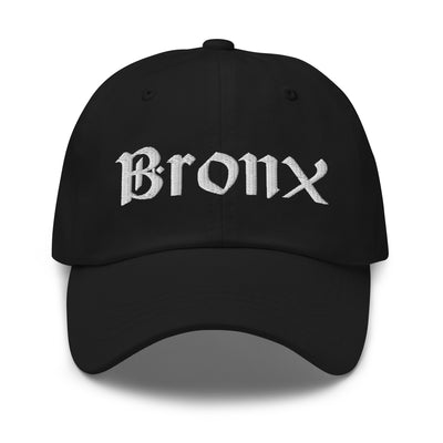 BRONX OLD ENGLISH BLACK DAD HAT