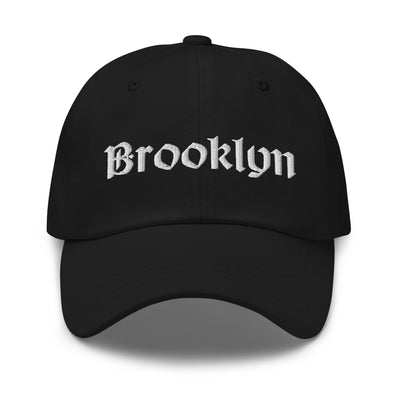 BROOKLYN OLD ENGLISH BLACK DAD HAT