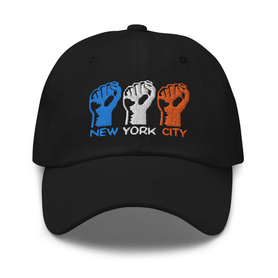 UNITED NEW YORK CITY BLACK DAD HAT