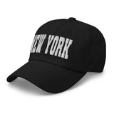 NEW YORK BLACK DAD HAT