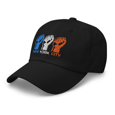 UNITED NEW YORK CITY BLACK DAD HAT