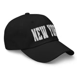 NEW YORK BLACK DAD HAT