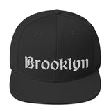 BROOKLYN OLD ENGLISH BLACK SNAPBACK