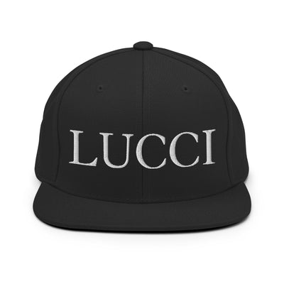 LUCCI BLACK SNAPBACK