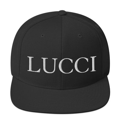 LUCCI BLACK SNAPBACK