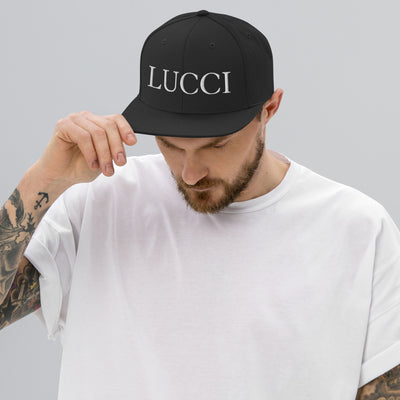 LUCCI BLACK SNAPBACK