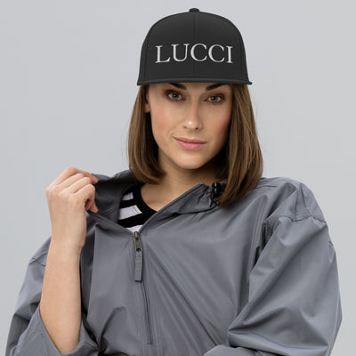 LUCCI BLACK SNAPBACK