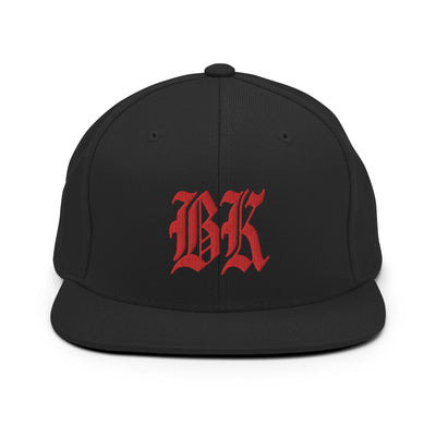 BK OLD ENGLISH BLACK SNAPBACK