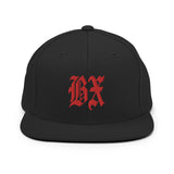 BX OLD ENGLISH BLACK SNAPBACK