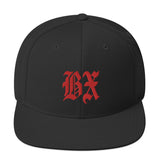 BX OLD ENGLISH BLACK SNAPBACK