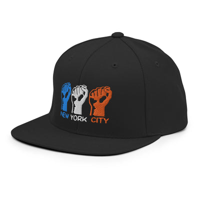 UNITED NEW YORK CITY BLACK SNAPBACK