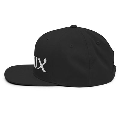 BRONX OLD ENGLISH BLACK SNAPBACK