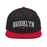 BROOKLYN LEGEND BLACK AND RED SNAPBACK