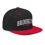 BROOKLYN LEGEND BLACK AND RED SNAPBACK