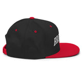 BROOKLYN LEGEND BLACK AND RED SNAPBACK