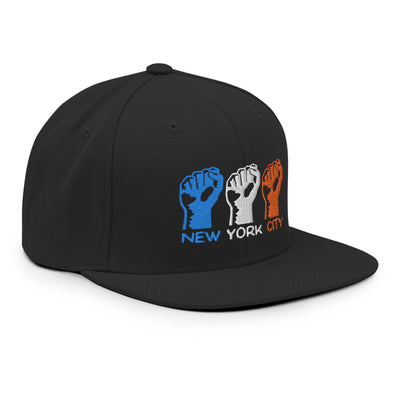 UNITED NEW YORK CITY BLACK SNAPBACK