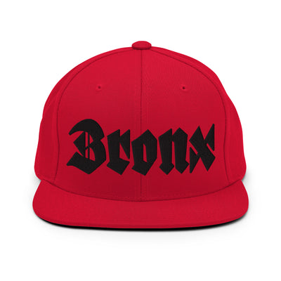 BRONX OLD ENGLISH RED SNAPBACK