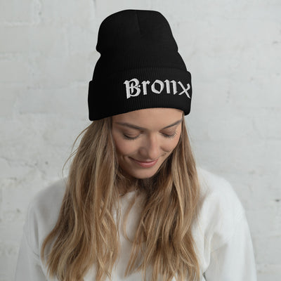 BRONX OLD ENGLISH CUFFED BEANIE