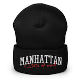 MANHATTAN STATE OF MIND CUFFED BEANIE