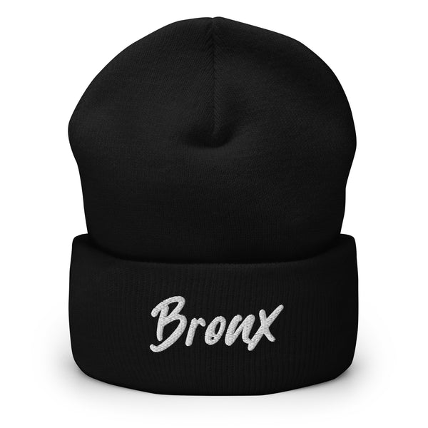 BRONX HANDWRITTEN CUFFED BEANIE