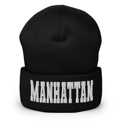 MANHATTAN VARSITY CUFFED BEANIE