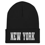 NEW YORK VARSITY CUFFED BEANIE